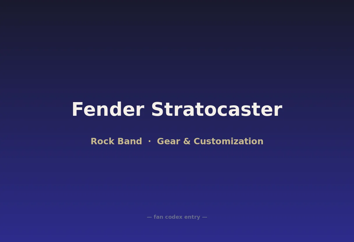 Fender Stratocaster