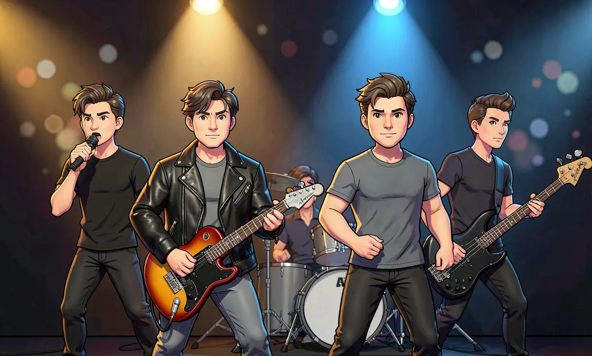 Rock Band 3 Classic Band Outfit