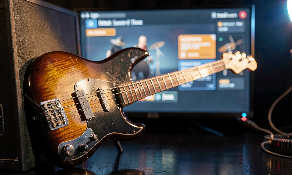 Rock Band 3 Pro Bass Appearance