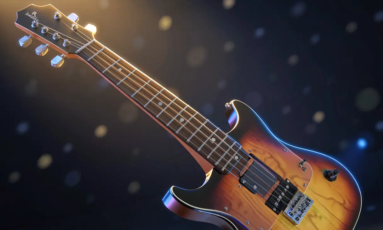 Rock Band 3 Pro Guitar Appearance